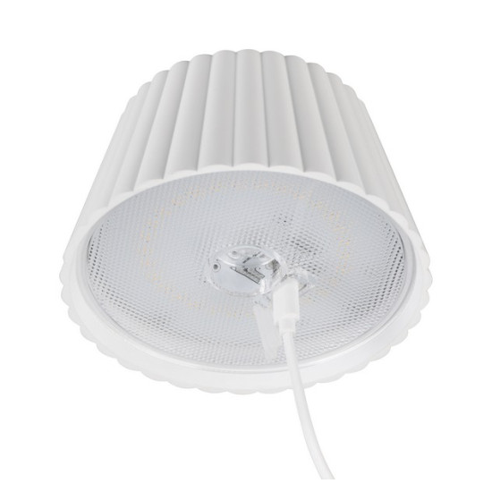 Trio Suarez fehér LED kültéri asztali lámpa (TRI-R57706131) LED 1 izzós IP44