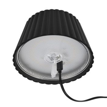 Trio Suarez fekete LED kültéri asztali lámpa (TRI-R57706132) LED 1 izzós IP44