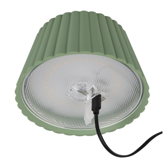 Trio Suarez pisztácia LED kültéri asztali lámpa (TRI-R57706149) LED 1 izzós IP44