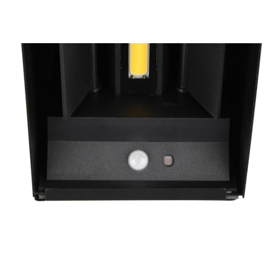 Trio Talent fekete LED kültéri falikar (TRI-R27759132) LED 2 izzós IP44
