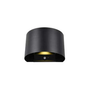 Trio Talent fekete LED kültéri falikar (TRI-R27769132) LED 2 izzós IP44