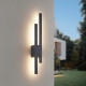 Trio Tawa antracit LED kültéri falikar (TRI-221460242) LED 2 izzós IP54