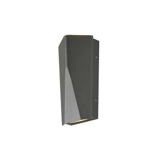 Trio Tay antracit LED kültéri falikar (TRI-226560242) LED 2 izzós IP65