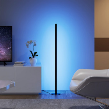 Trio Tendo fekete LED állólámpa (TRI-R45711102) LED 1 izzós IP20