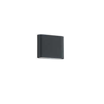 Trio Thames II anracit-fehér LED kültéri falikar (TRI-227560242) LED 2 izzós IP54