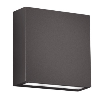 Trio Thames anracit-fehér LED kültéri falikar (TRI-229360242) LED 2 izzós IP54