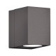 Trio Tiber antracit LED kültéri falikar (TRI-229160142) LED 1 izzós IP54