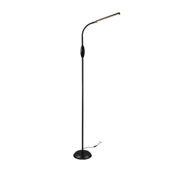 Trio Toro fekete LED állólámpa (TRI-R47641102) LED 1 izzós IP20