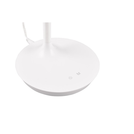 Trio Toro fehér LED asztali lámpa (TRI-R57641101) LED 1 izzós IP20