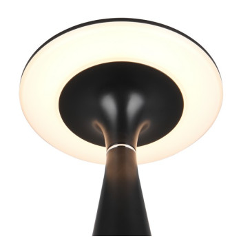 Trio Torrez fekete LED kültéri asztali lámpa (TRI-R57726132) LED 1 izzós IP44