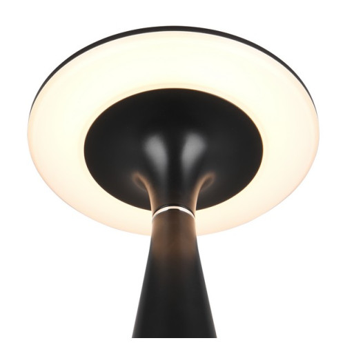 Trio Torrez fekete LED kültéri asztali lámpa (TRI-R57726132) LED 1 izzós IP44