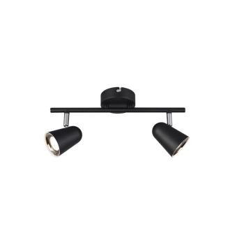 Trio Toulouse fekete LED mennyezeti spotlámpa (TRI-R82122132) LED 2 izzós IP20