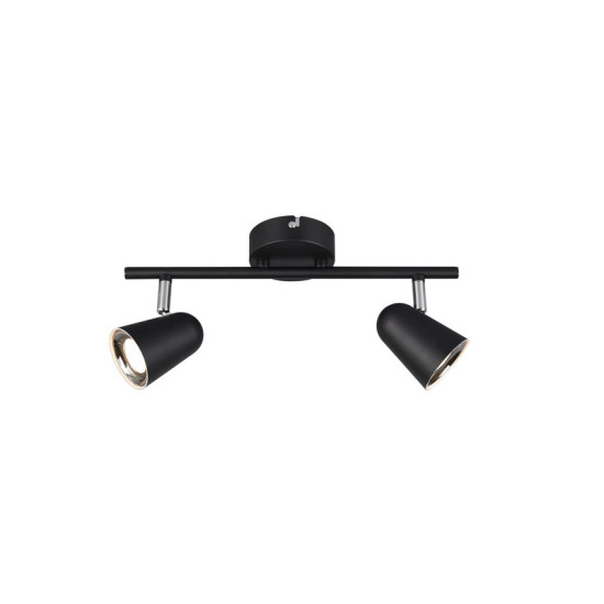 Trio Toulouse fekete LED mennyezeti spotlámpa (TRI-R82122132) LED 2 izzós IP20