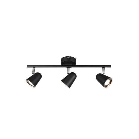Trio Toulouse fekete LED mennyezeti spotlámpa (TRI-R82123132) LED 3 izzós IP20