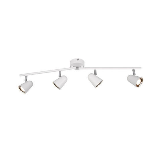 Trio Toulouse fehér LED mennyezeti spotlámpa (TRI-R82124131) LED 4 izzós IP20