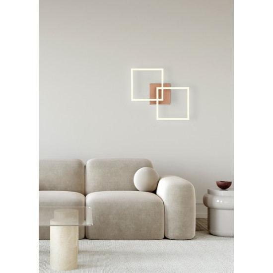 Trio Trail barna LED mennyezeti lámpa (TRI-R64492165) LED 1 izzós IP20