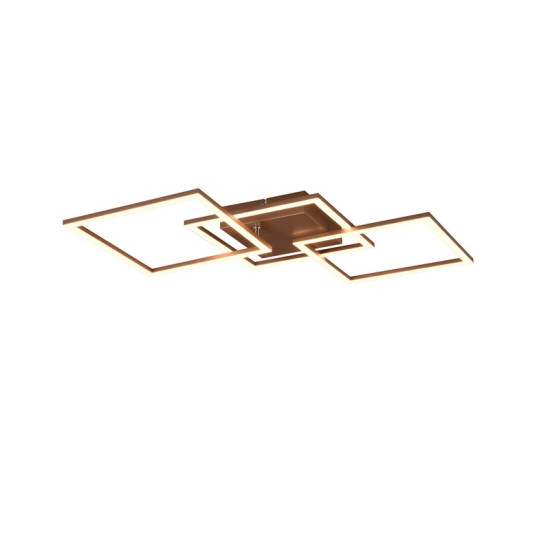 Trio Trail barna LED mennyezeti lámpa (TRI-R64493165) LED 1 izzós IP20