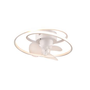 Trio Umea fehér LED mennyezeti ventilátoros lámpa (TRI-R67252131) LED 1 izzós IP20
