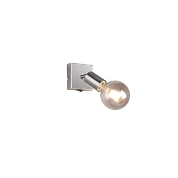 Trio Vannes matt-nikkel fali spotlámpa (TRI-R80181707) E27 1 izzós IP20