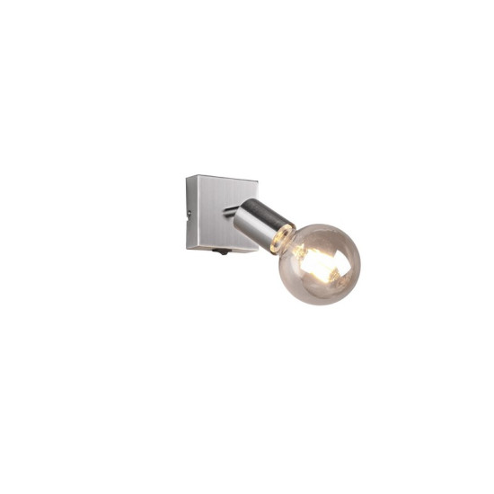 Trio Vannes matt-nikkel fali spotlámpa (TRI-R80181707) E27 1 izzós IP20