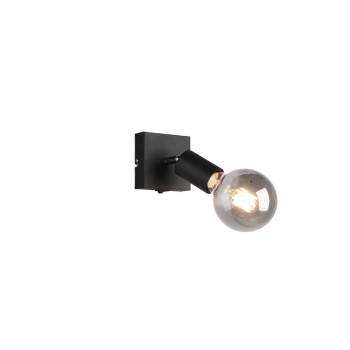 Trio Vannes fekete fali spotlámpa (TRI-R80181732) E27 1 izzós IP20