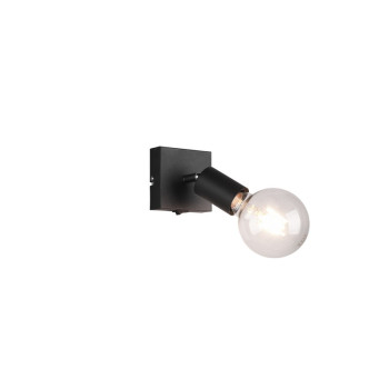 Trio Vannes fekete fali spotlámpa (TRI-R80181732) E27 1 izzós IP20