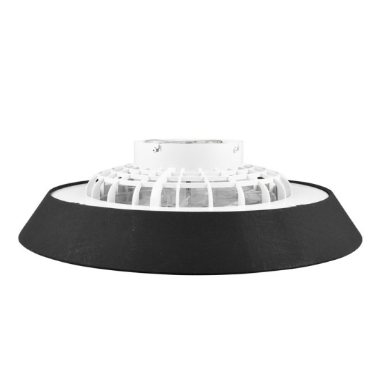 Trio Varberg fekete LED mennyezeti ventilátoros lámpa (TRI-R67292102) LED 1 izzós IP20
