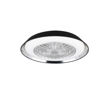 Trio Varberg fekete LED mennyezeti ventilátoros lámpa (TRI-R67292102) LED 1 izzós IP20
