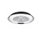 Trio Varberg fekete LED mennyezeti ventilátoros lámpa (TRI-R67292102) LED 1 izzós IP20