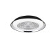 Trio Varberg fekete LED mennyezeti ventilátoros lámpa (TRI-R67292102) LED 1 izzós IP20