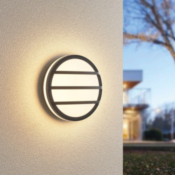 Trio Venado antracit-fehér LED kültéri fali lámpa (TRI-R24236142) LED 1 izzós IP54