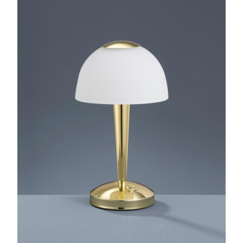 Trio Ventura sárgaréz-fehér LED asztali lámpa (TRI-529990103) LED 1 izzós IP20