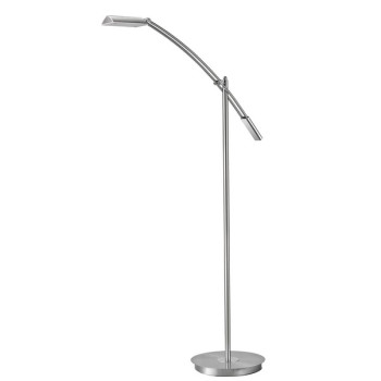 Trio Verona matt nikkel LED állólámpa (TRI-420810107) LED 1 izzós IP20