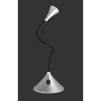 Trio Viper ezüst-fekete LED asztali lámpa (TRI-R52391187) LED 1 izzós IP20