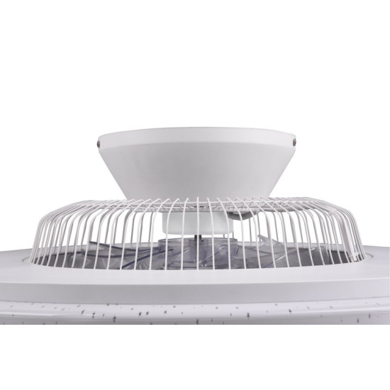 Trio Visby fehér LED mennyezeti ventilátoros lámpa (TRI-R62402106) LED 1 izzós IP20
