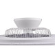 Trio Visby fehér LED mennyezeti ventilátoros lámpa (TRI-R62402106) LED 1 izzós IP20