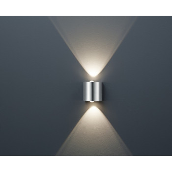 Trio Wales matt nikkel LED falikar (TRI-225510207) LED 1 izzós IP20