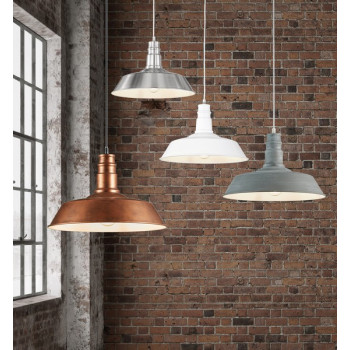 Trio Will betonhatású függesztett lámpa (TRI-R30421078) E27 1 izzós IP20