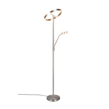 Trio Willis matt nikkel LED állólámpa (TRI-449510207) LED 2 izzós IP20