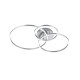 Trio Winona matt nikkel LED mennyezeti lámpa (TRI-670810607) LED 1 izzós IP20