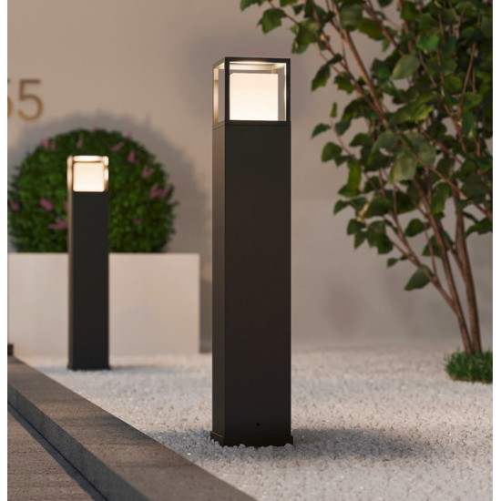 Trio Witham anracit-fehér LED kültéri állólámpa (TRI-477860142) LED 1 izzós IP54