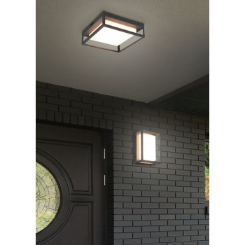 Trio Witham anracit-fehér LED kültéri mennyezeti lámpa (TRI-677860142) LED 1 izzós IP54