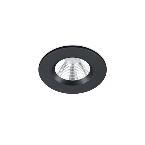 Trio Zagros fekete-fehér LED beépíthető lámpa (TRI-650710132) LED 1 izzós IP65