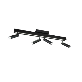 Trio Zeno fekete LED mennyezeti lámpa (TRI-648310532) LED 1 izzós IP20
