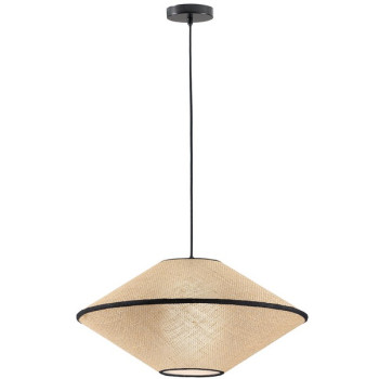 Viokef Amica natúr-fekete függesztett lámpa (VIO-4270100) E27 1 izzós IP20