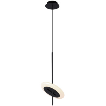 Viokef Ariana fekete-fehér LED függesztett lámpa (VIO-4281100) LED 1 izzós IP20