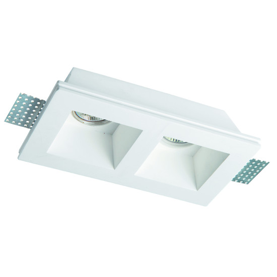 Viokef Bradley fehér beépíthető lámpa (VIO-4081400) GU10 2 izzós IP20