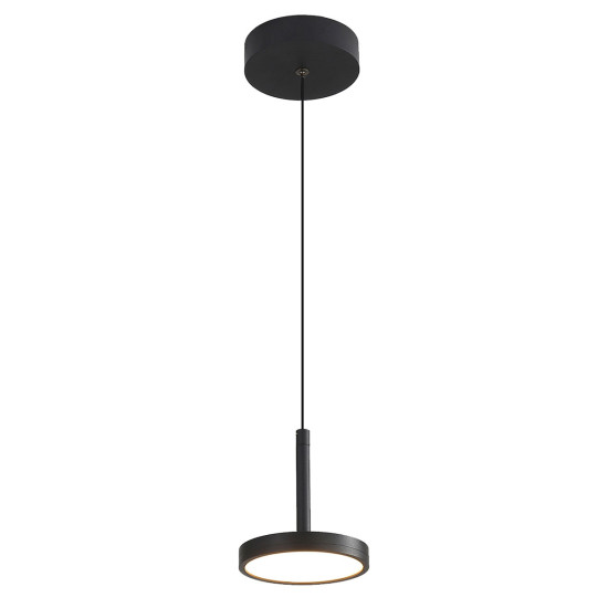 Viokef Eden fekete LED függesztett lámpa (VIO-4307600) LED 1 izzós IP20