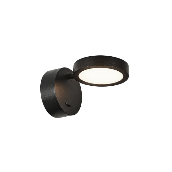 Viokef Eden fekete LED falikar (VIO-4307700) LED 1 izzós IP20