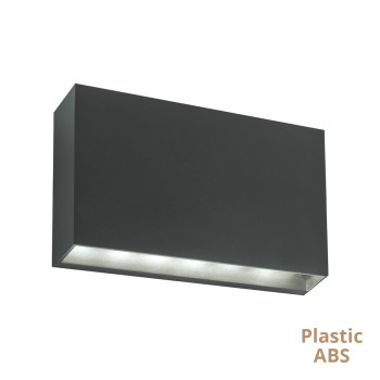 Viokef Elvira sötétszürke LED kültéri fali lámpa (VIO-4257200) LED 1 izzós IP65